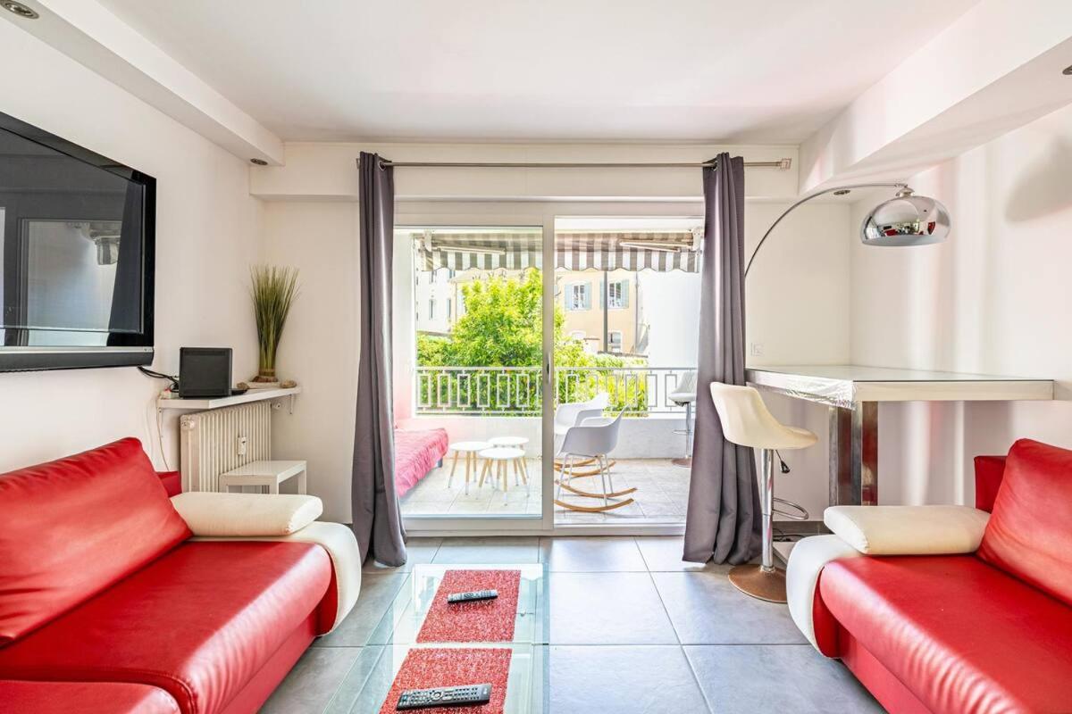 Superbe 3P 2Chambres, 2Terrasses Cannes Centre-Ville, 4 Min A Pied De La Croisette Sas-Meredith Loc Exterior photo